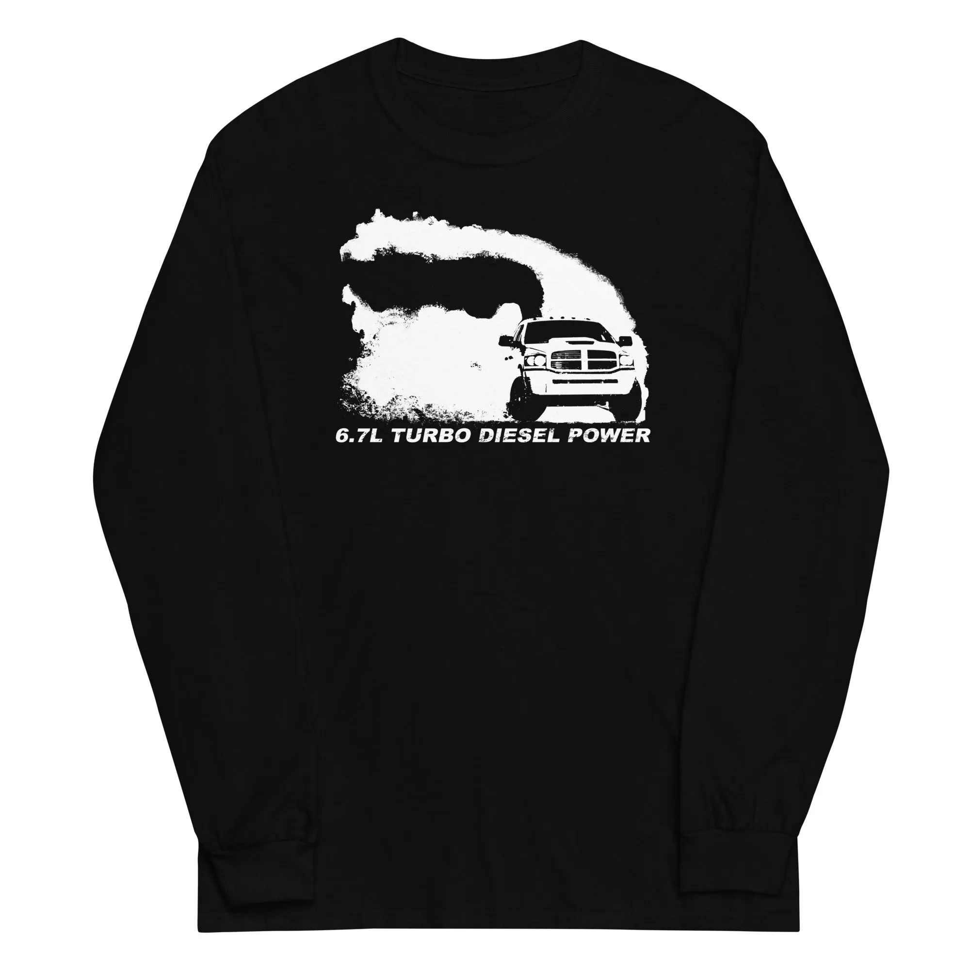 6.7 3rd Gen Truck Rolling Coal Burnout Long Sleeve T-Shirt