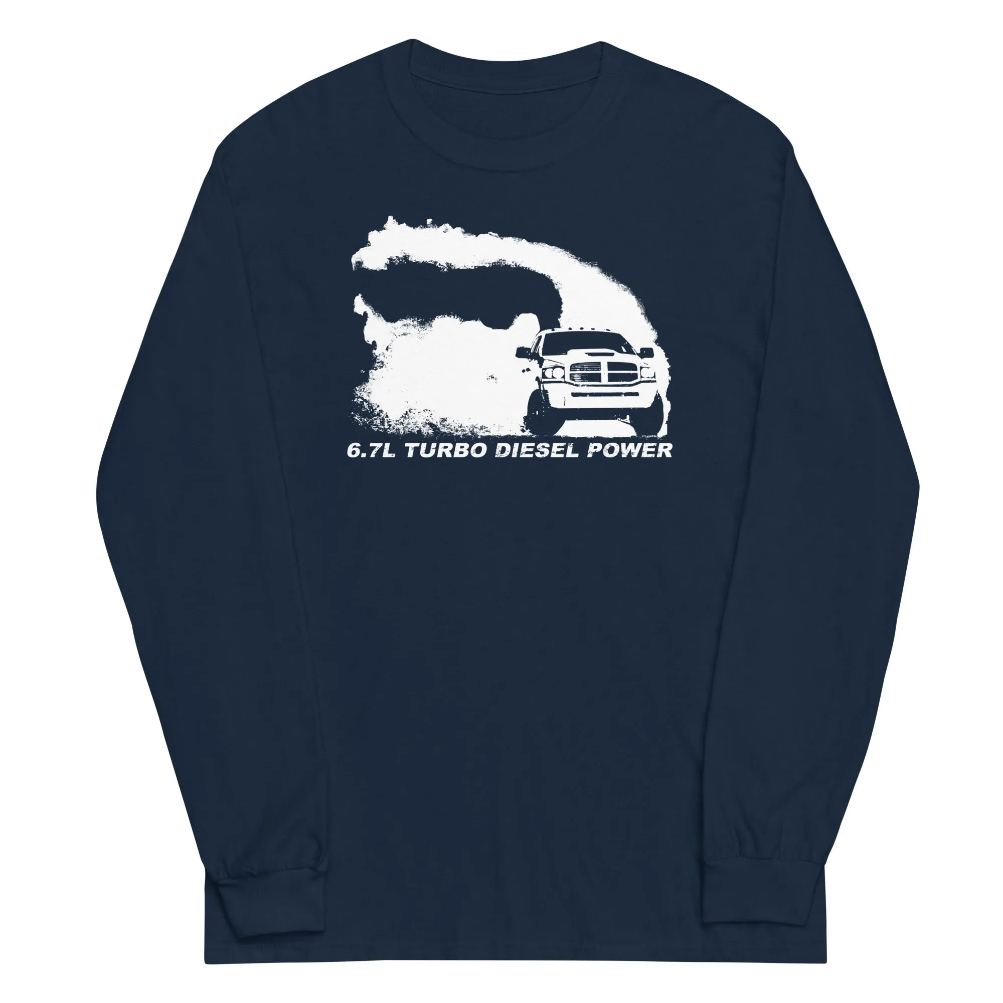 6.7 3rd Gen Truck Rolling Coal Burnout Long Sleeve T-Shirt