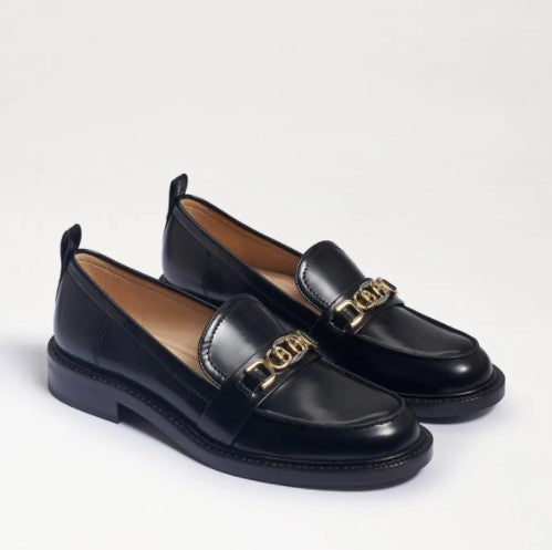 Christy Loafer in Black Box Leather