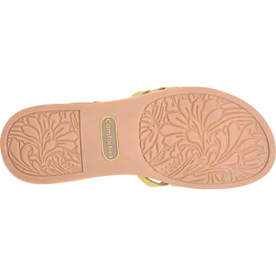 Comfortiva Marina Sandal Citron (Women's)