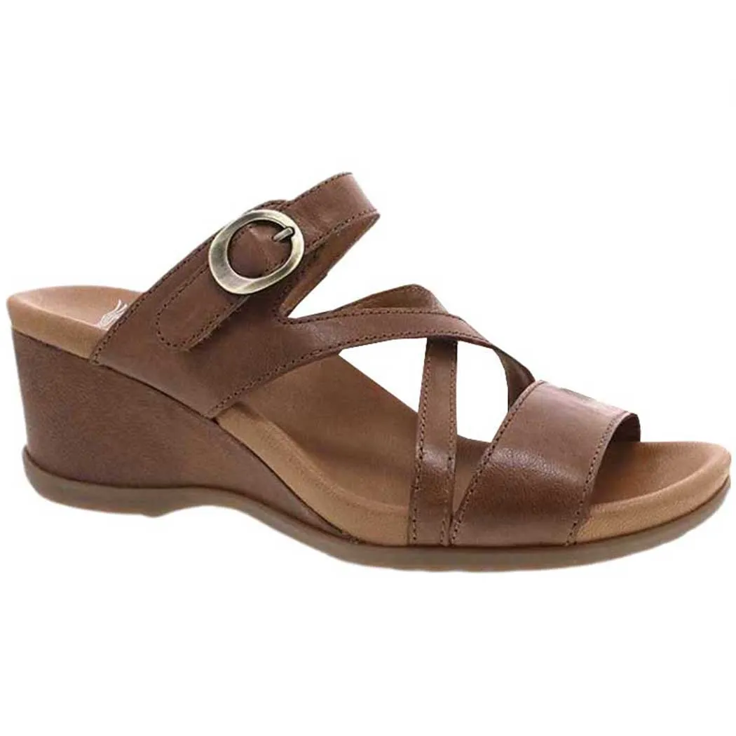 Dansko Ana Sandal Tan Glazed (Women's)