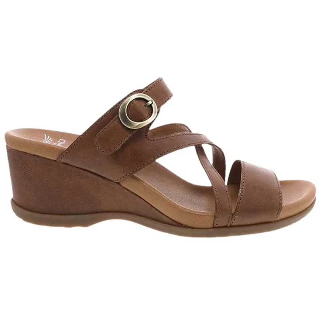 Dansko Ana Sandal Tan Glazed (Women's)