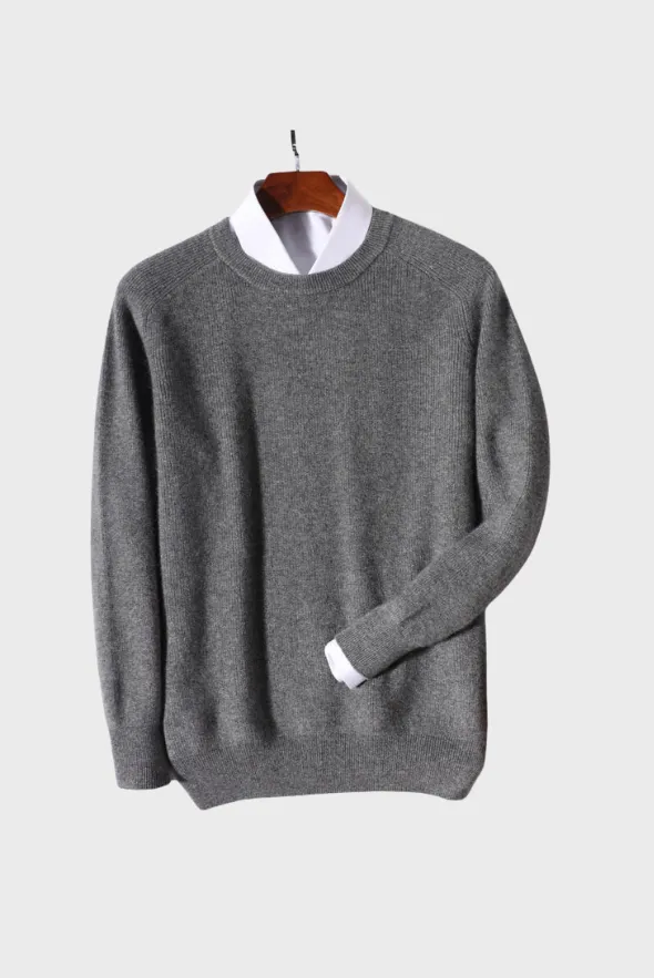 Dapper Crew Neck Merino Sweater