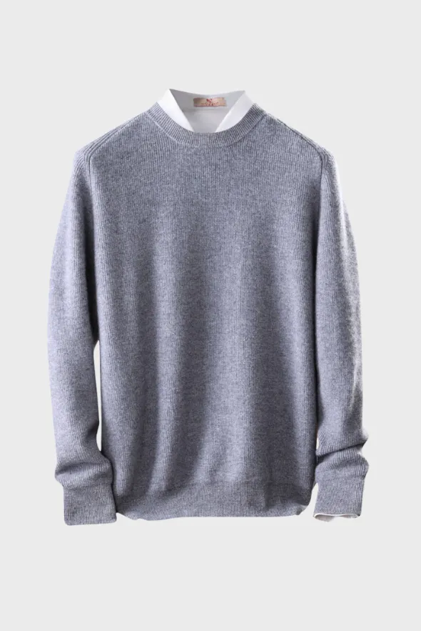 Dapper Crew Neck Merino Sweater