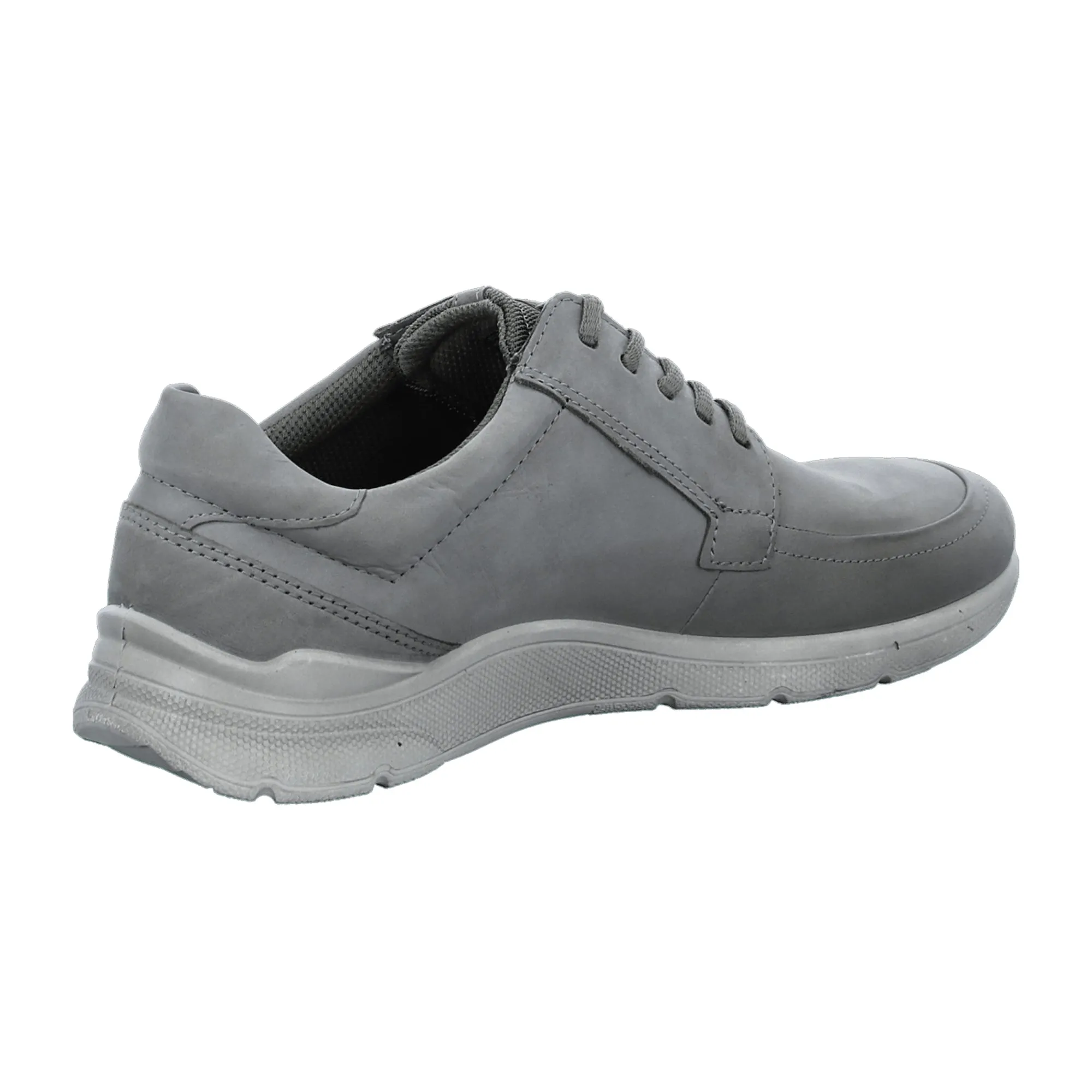 ECCO Irving Men's Casual Grey Lace-Up Sneakers - Stylish & Comfortable