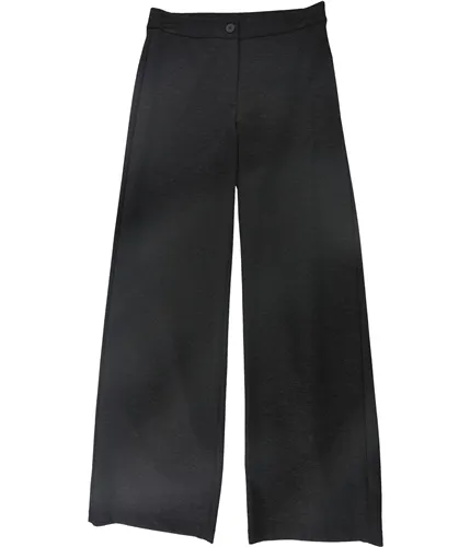 Eileen Fisher Womens Heathered Casual Wide Leg Pants