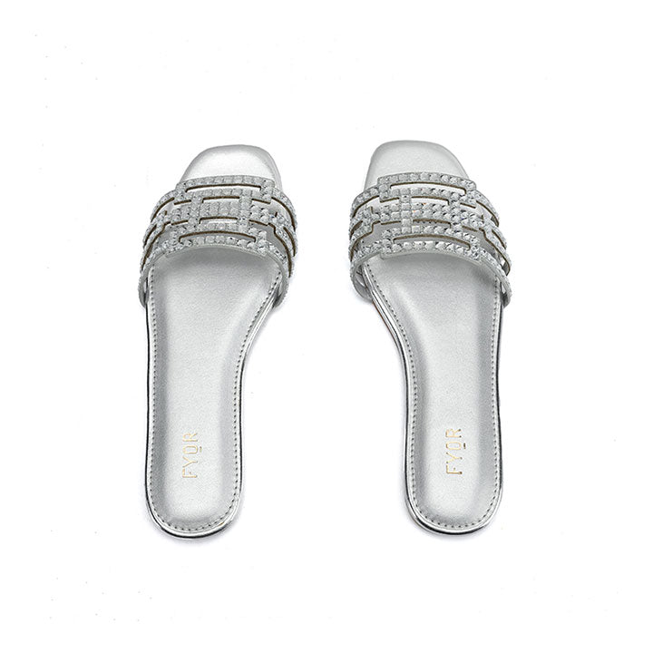 Embellished Slide Sandal MY 329