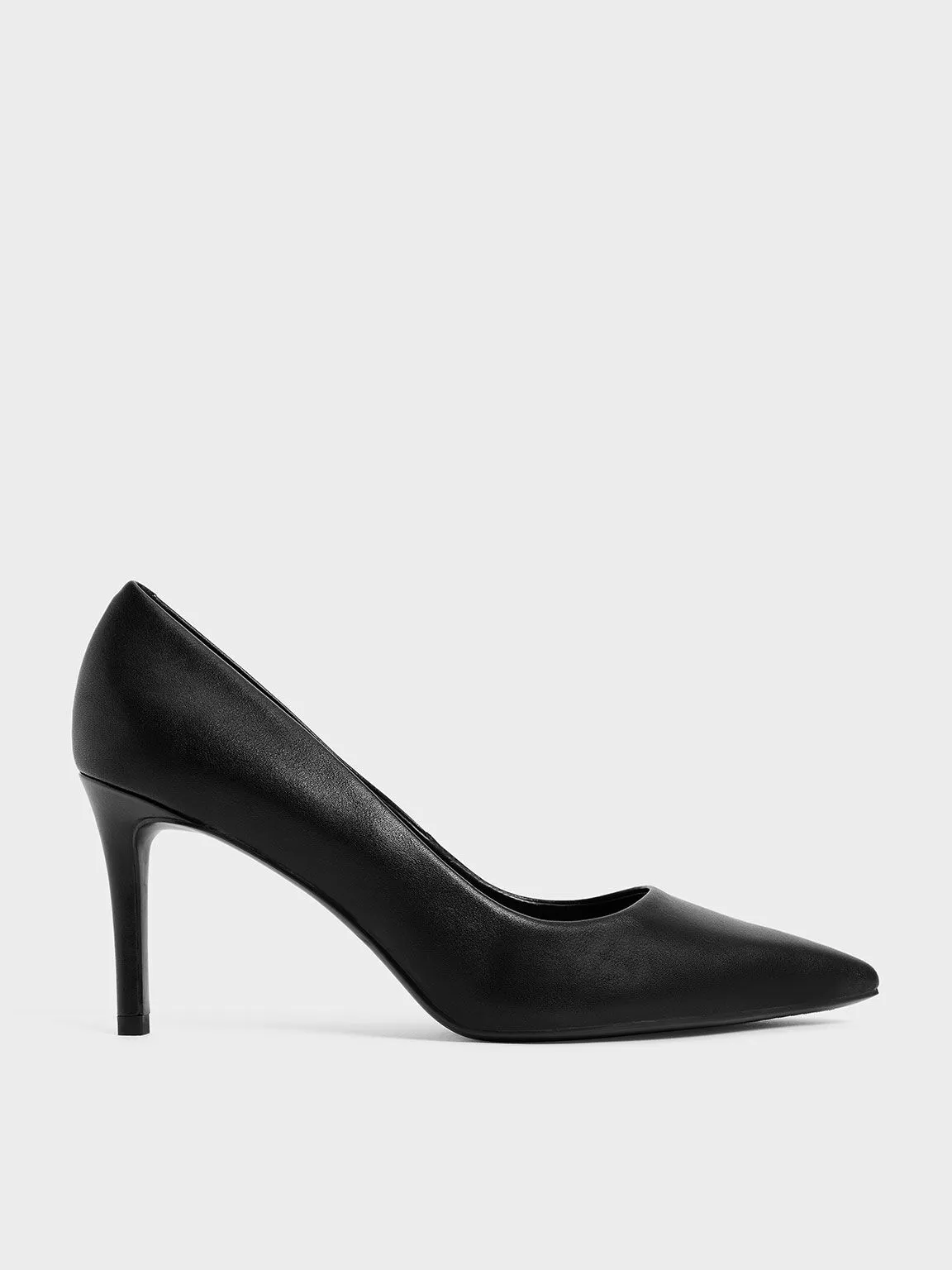 Emmy Pointed-Toe Stiletto Pumps - Black