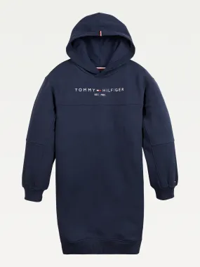 Essential Long Sleeve Hoody Dress | Hoodies | Tommy Hilfiger