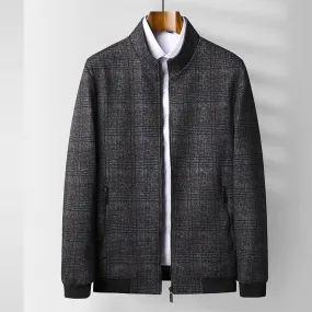 Fashion Business Stand-Collar Men's Jacket