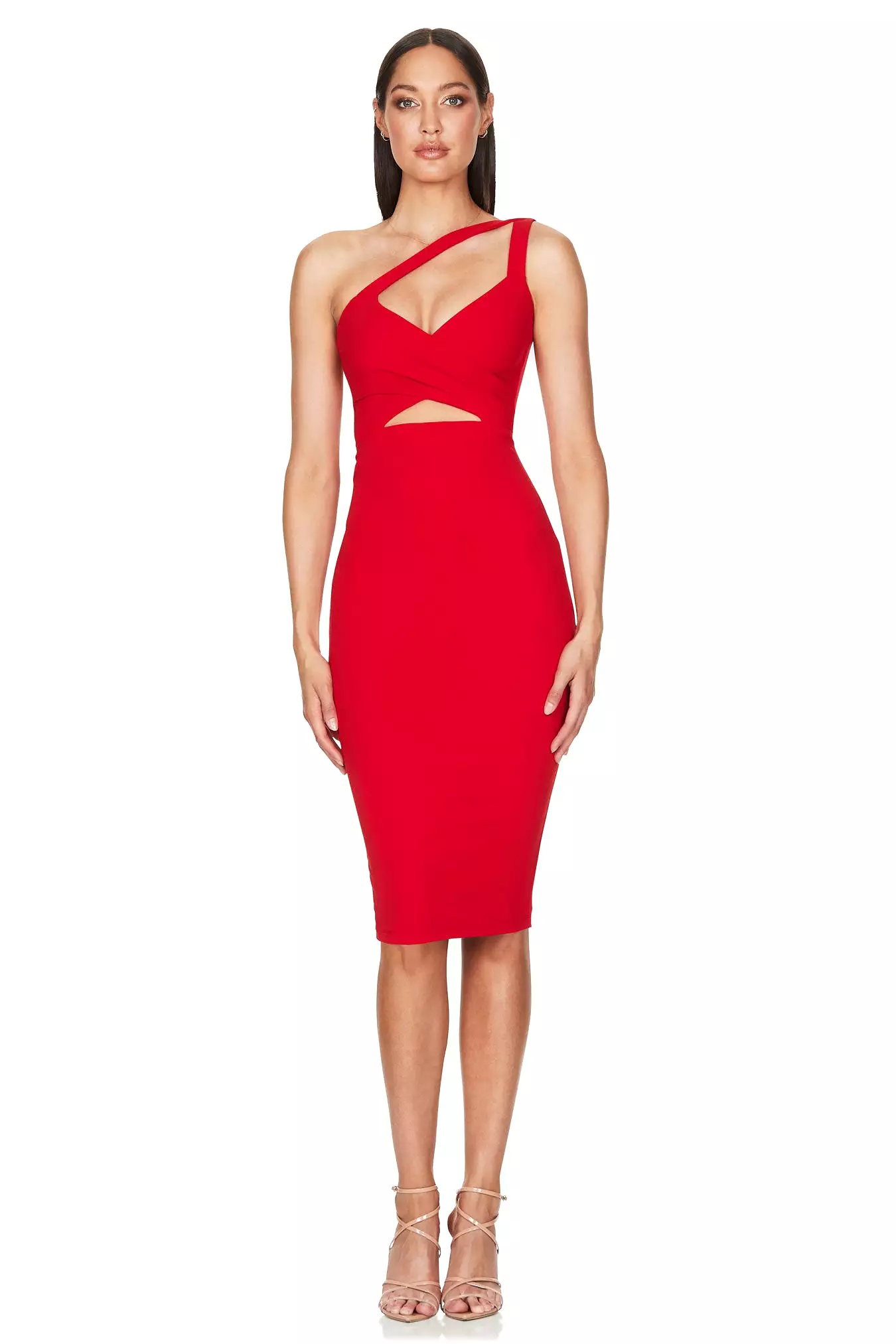 Fire Midi Dress