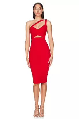 Fire Midi Dress