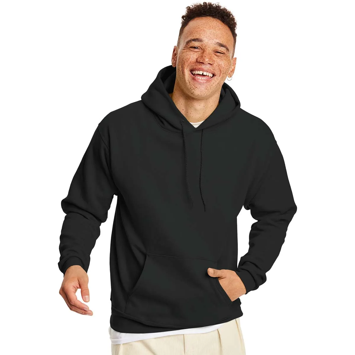 Hanes Men's Pullover Hoody Fleece