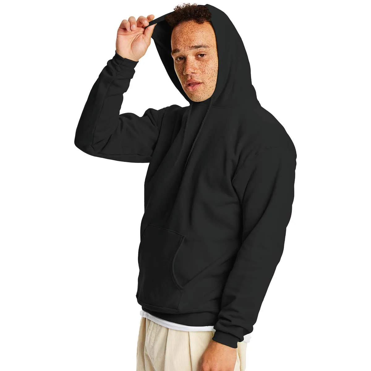 Hanes Men's Pullover Hoody Fleece