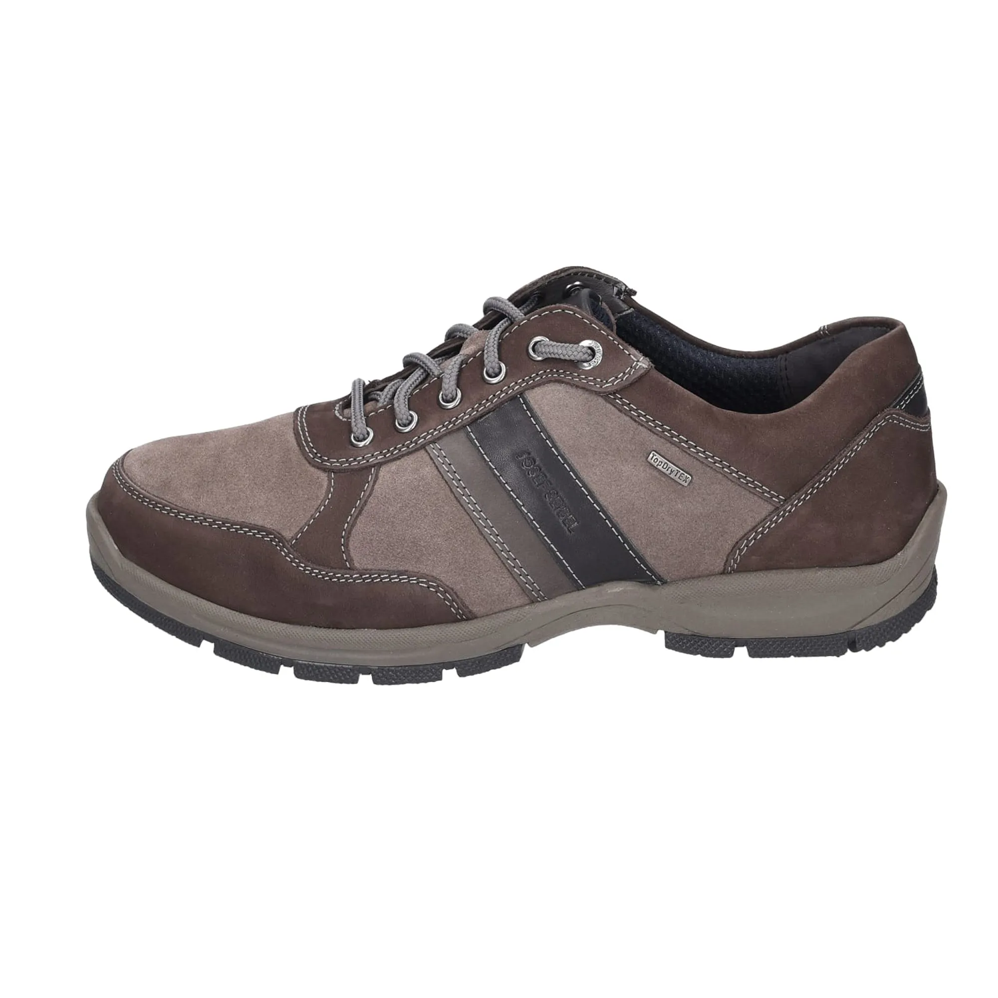 Josef Seibel Men's Casual Lace-Up Sneakers in Brown