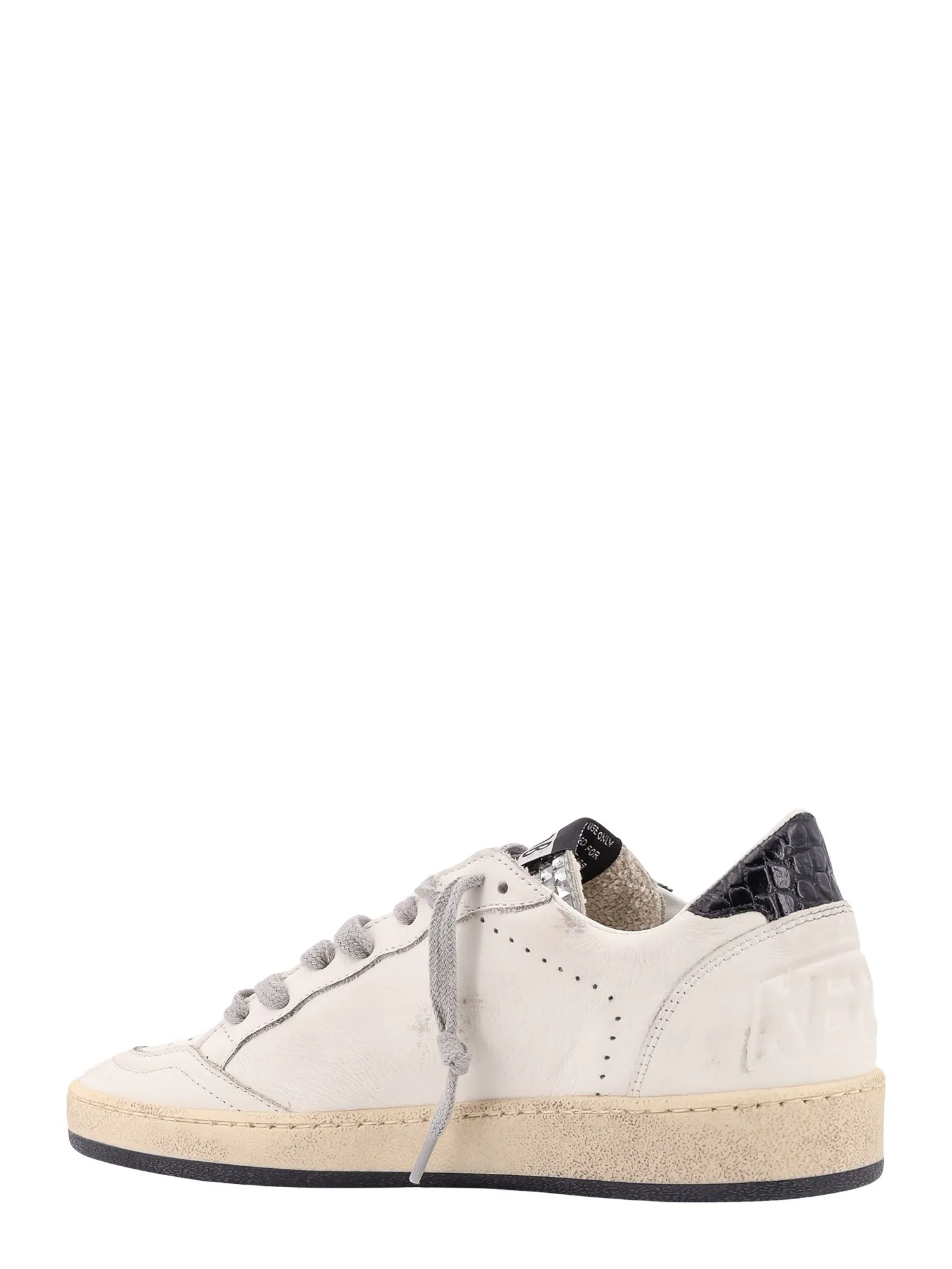 Leather sneakers with Star suede detail