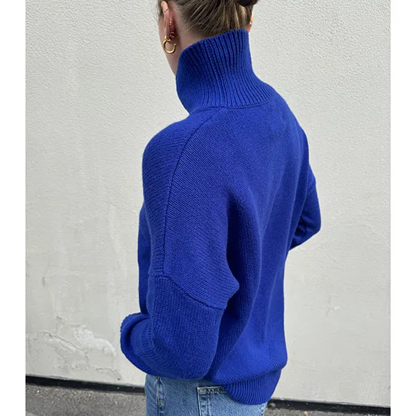 Lisa Yang Heidi Sweater Bright Indigo