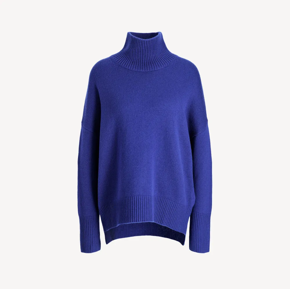 Lisa Yang Heidi Sweater Bright Indigo