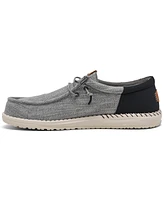 Macy's Hey Dude Men's Wally Funk Nylon Craft Casual Moccasin Sneakers from Finish Line