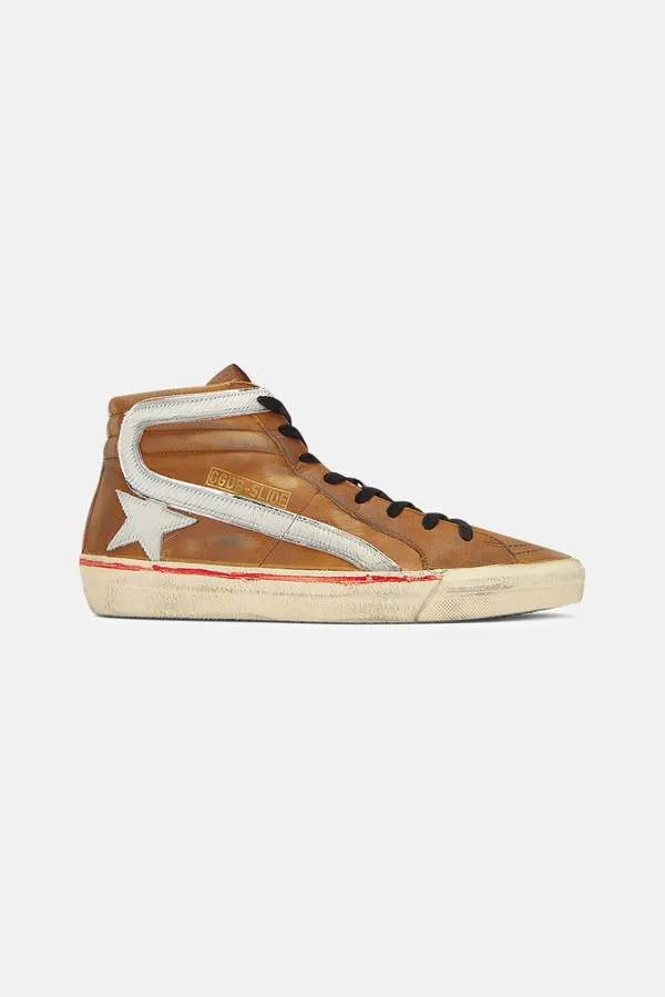 Men's Slide Sneakers - Cognac/Ice Star