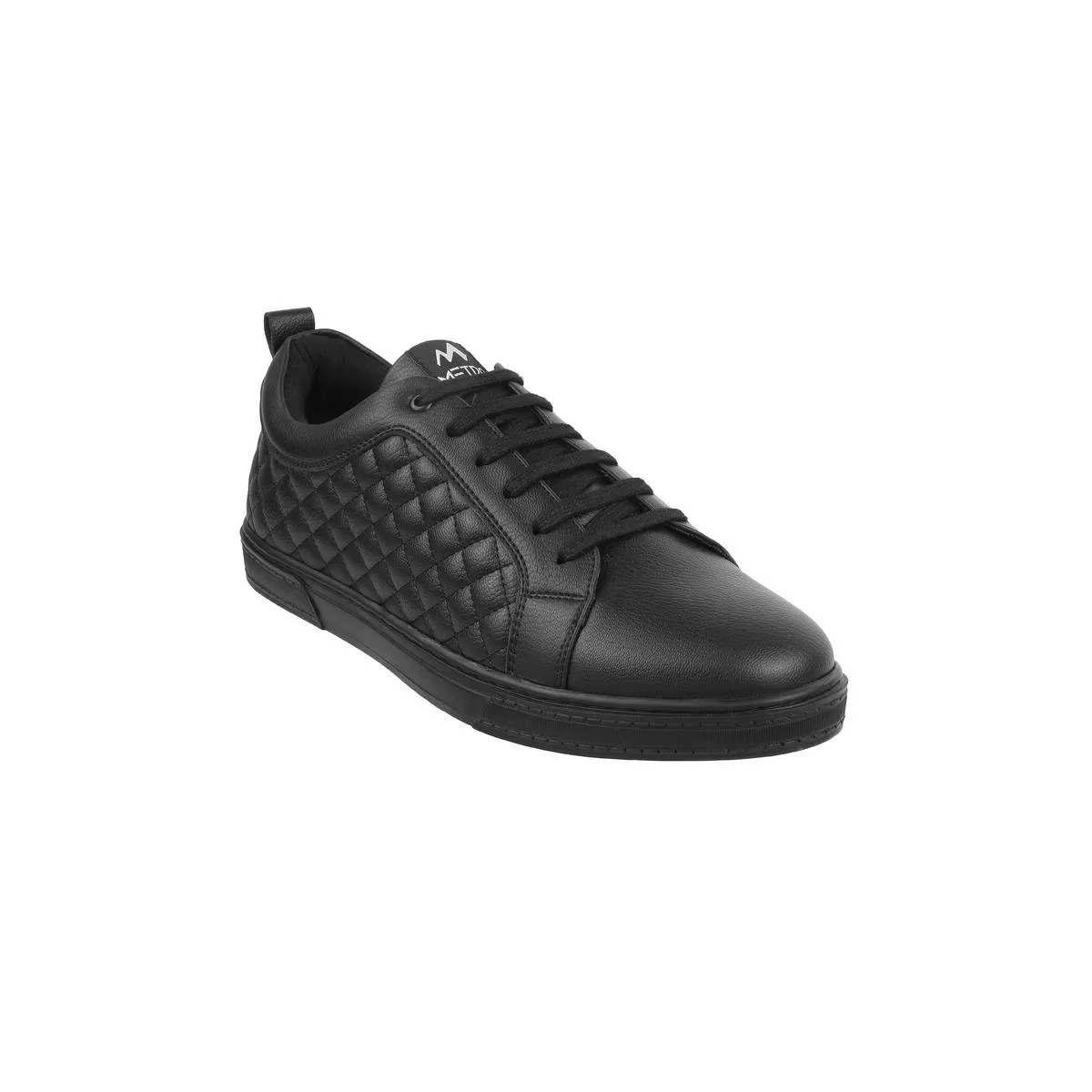 Metro Men Black Casual Sneakers