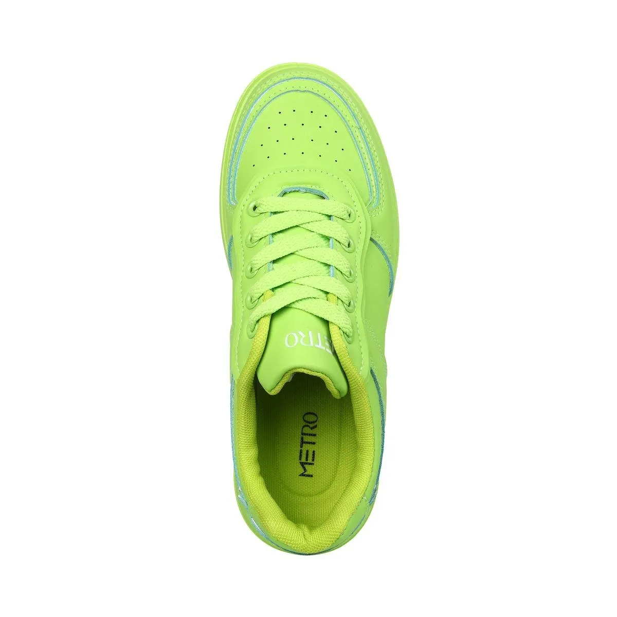 Metro Women Green Casual Sneakers