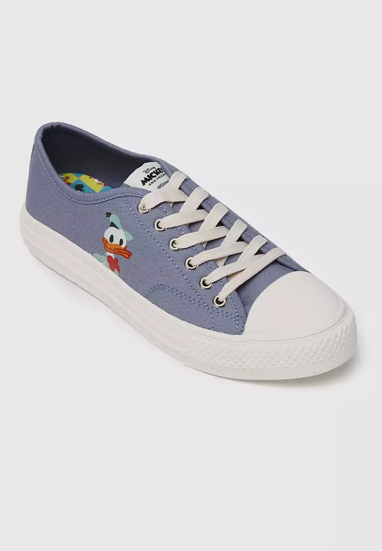 Milliot Disney Mickey & Friends Stay Curious Rounded Toe Men Sneakers