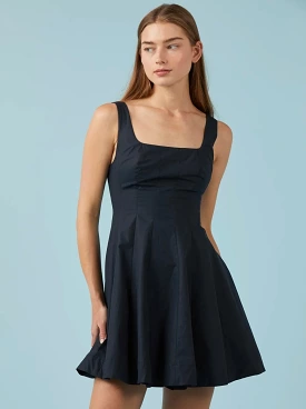 MINI POPLIN DRESS