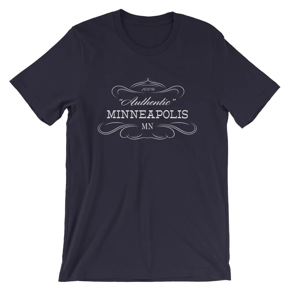 Minnesota - Minneapolis MN - Short-Sleeve Unisex T-Shirt - Authentic