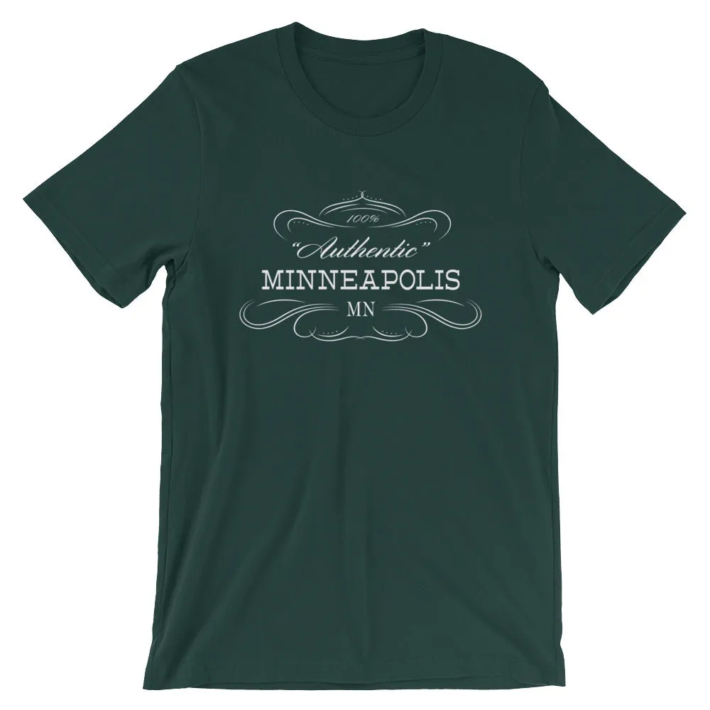 Minnesota - Minneapolis MN - Short-Sleeve Unisex T-Shirt - Authentic