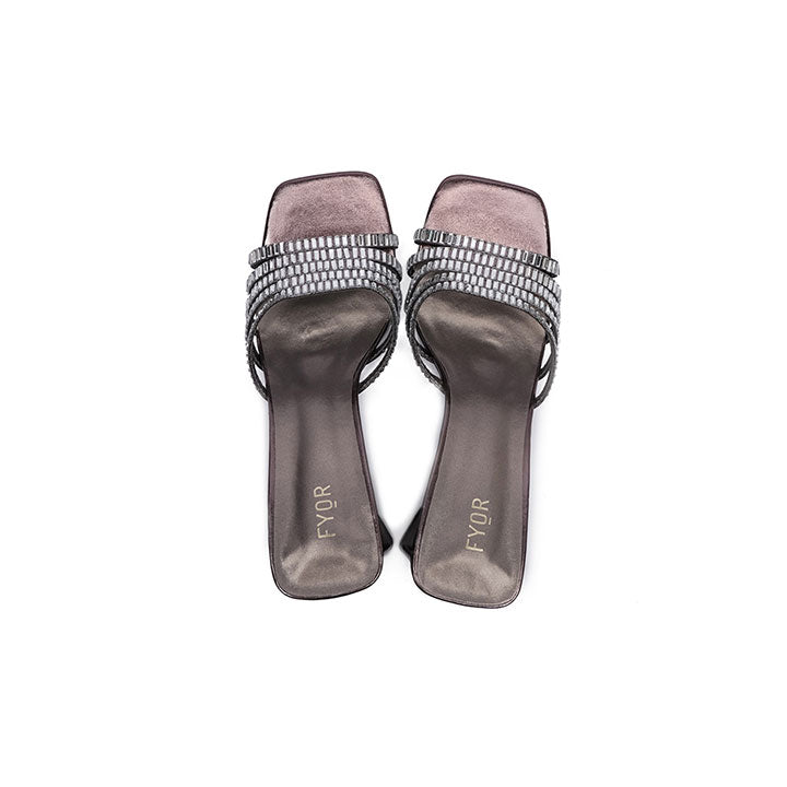 Mirror Embellished Sandal HL 148