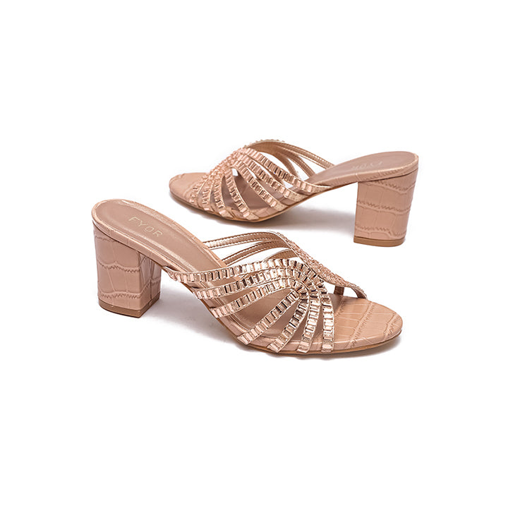 Mirror Embellished Sandal HL 153