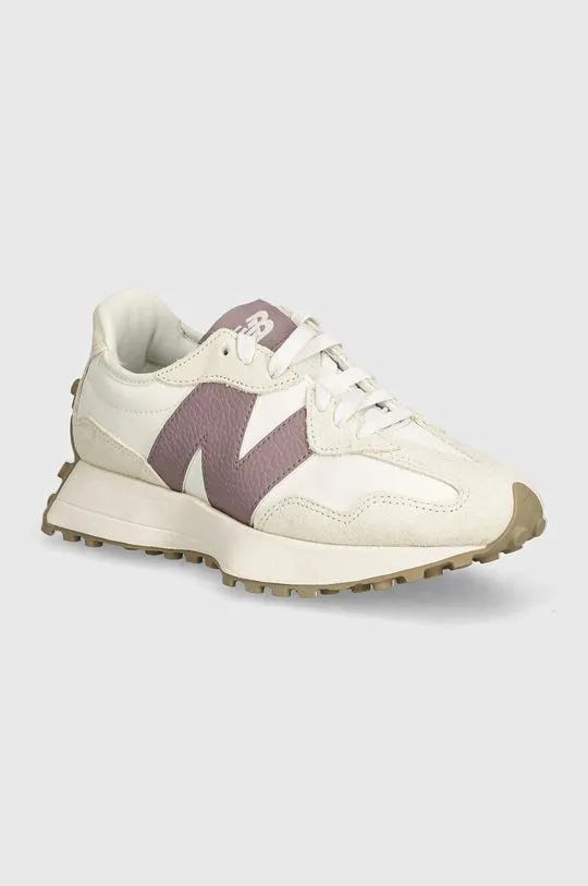 New Balance leather sneakers 327 beige color WS327KH