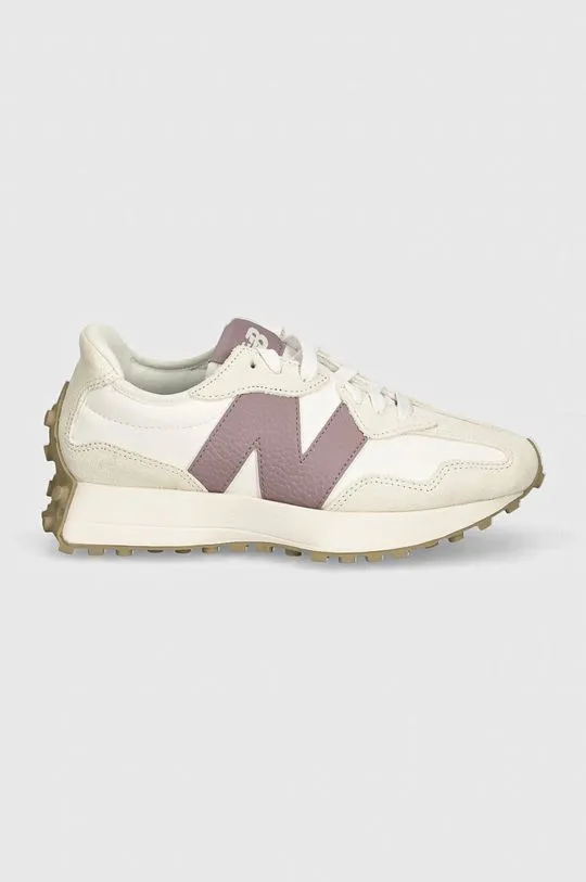 New Balance leather sneakers 327 beige color WS327KH