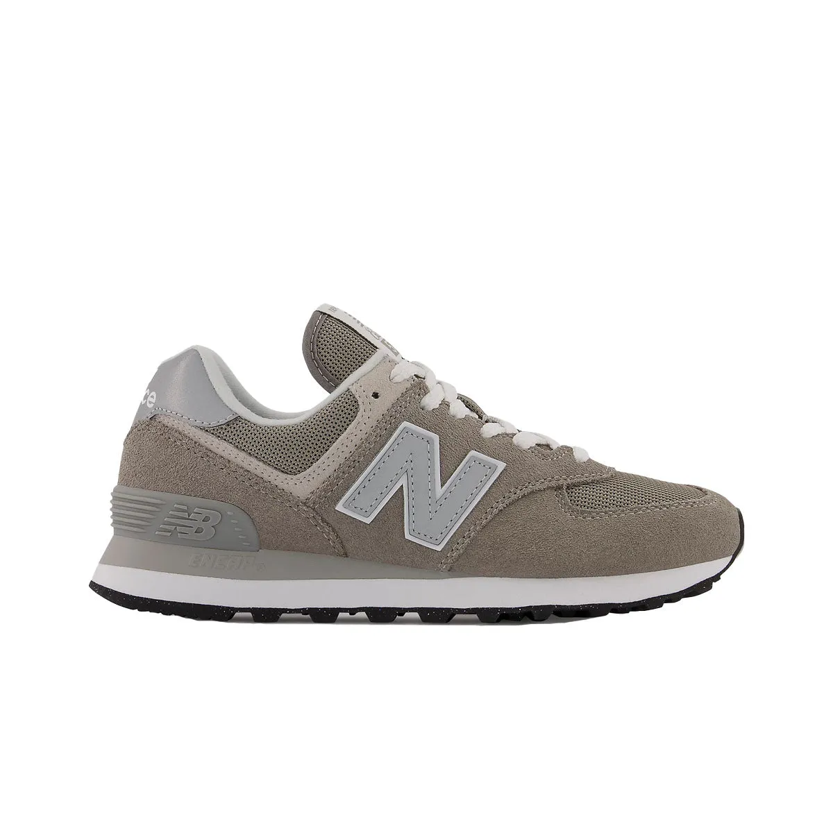 New Balance Womens 574 Core Casual Sneakers WL574EVG Grey/White