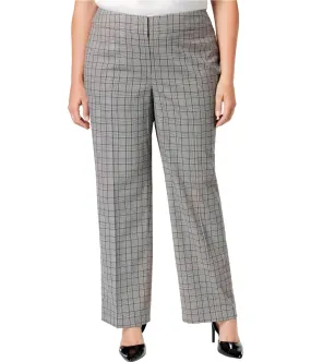 Nine West Womens Plaid Dress Pants, TW3