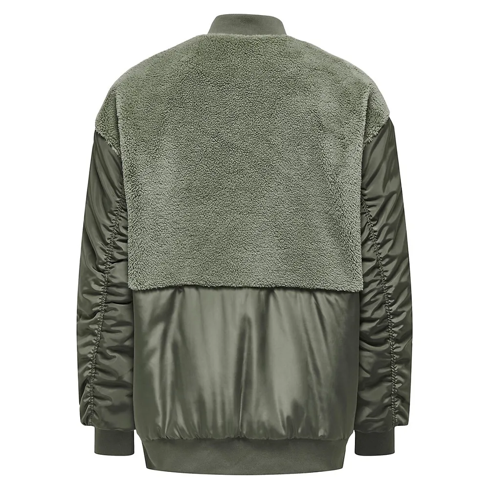 ONLY Emmy Fleece Bomber Jacket