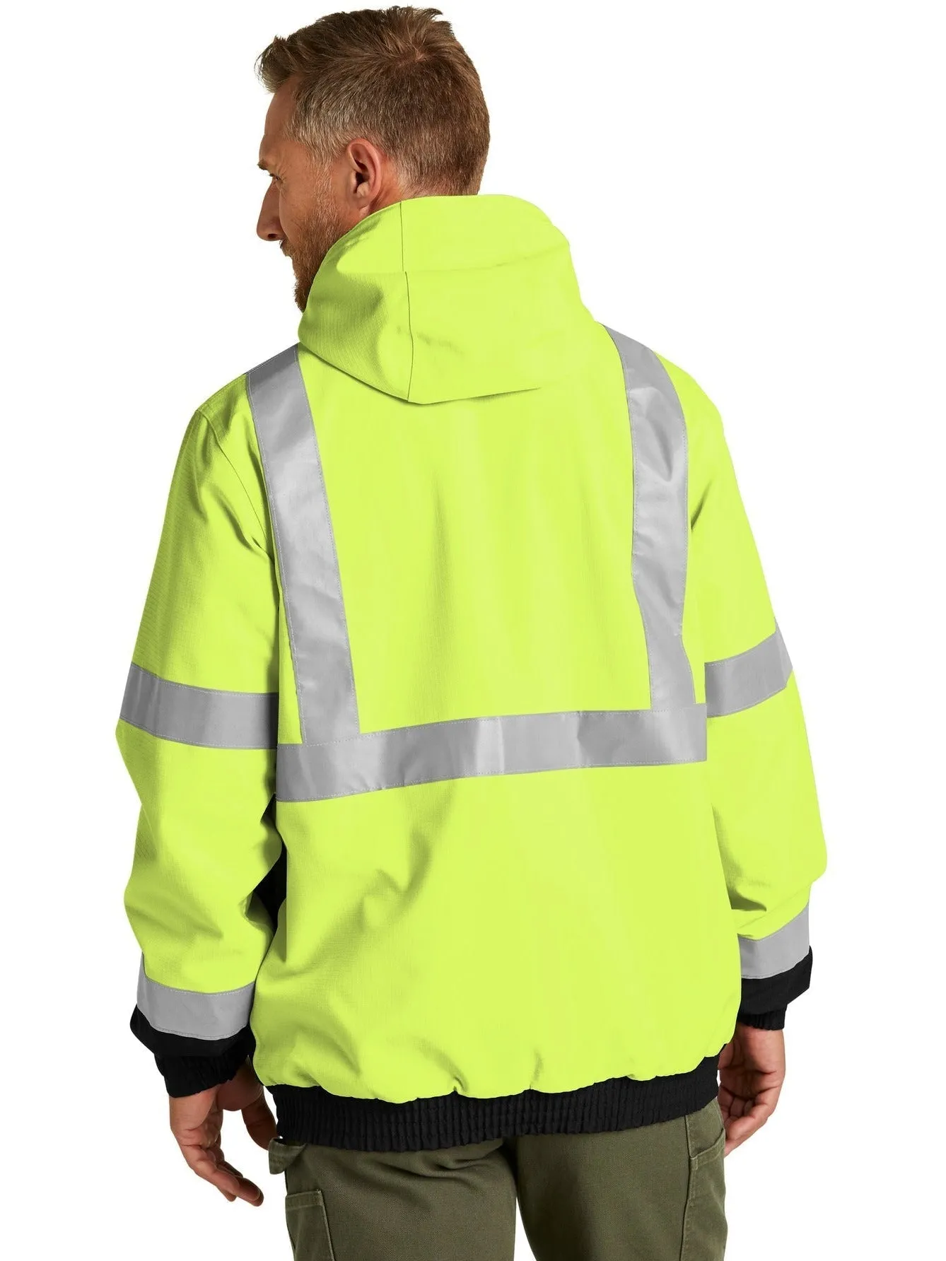 OUTLET-Cornerstone ANSI 107 Class 3 Waterproof Insulated Ripstop Bomber Jacket