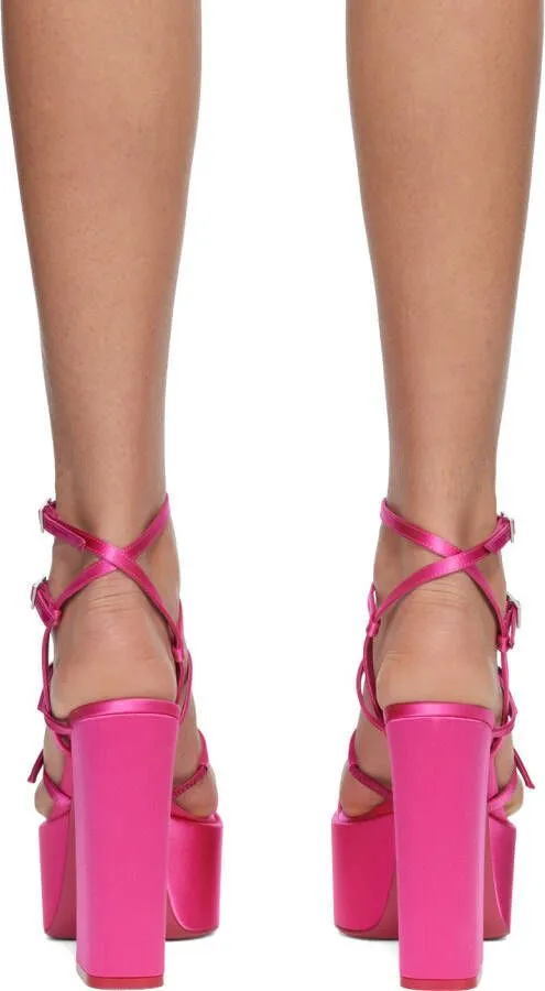 Paris Texas Pink Jessica 130 Platform Heels