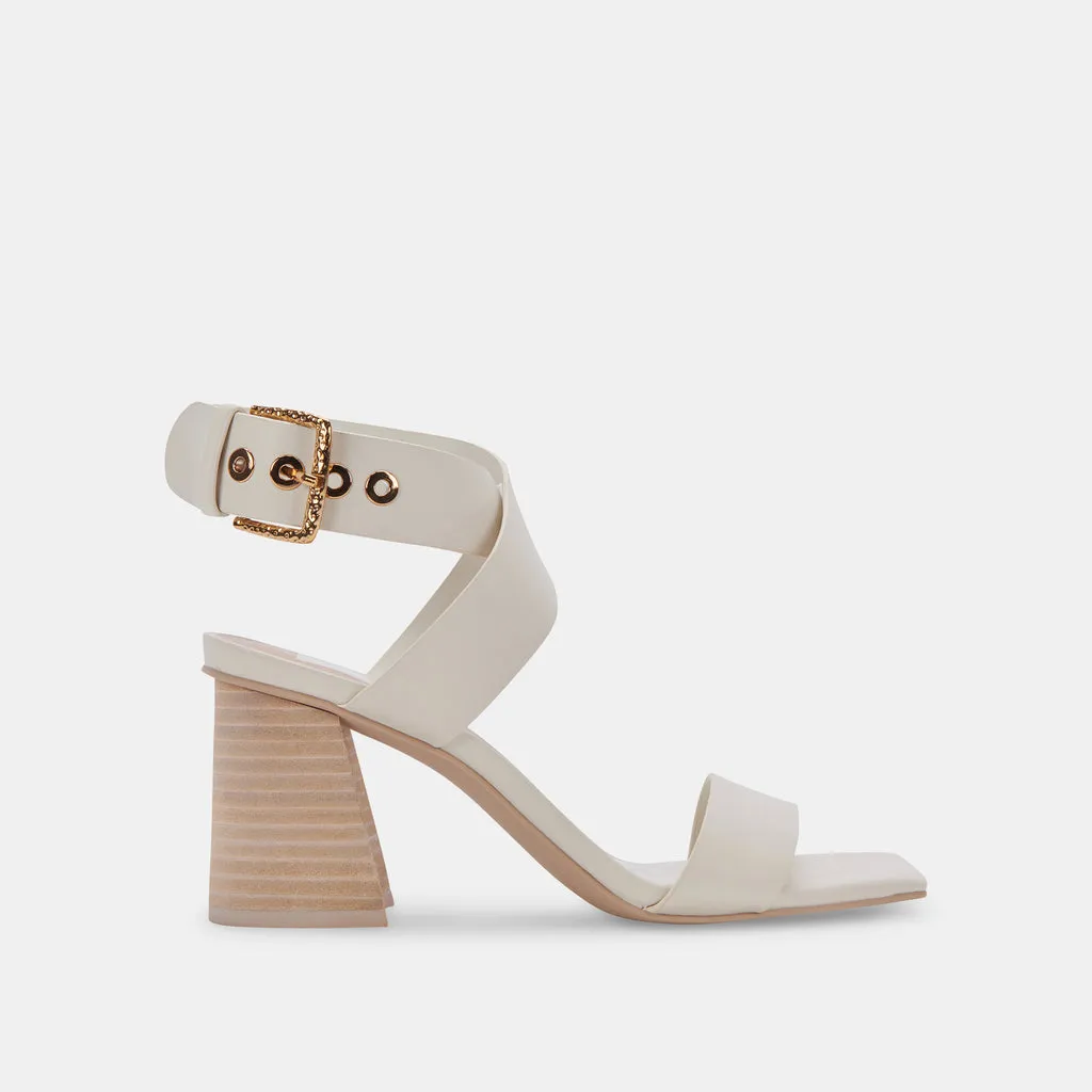 PAYTIN HEELS IVORY LEATHER– Dolce Vita 6882150481986