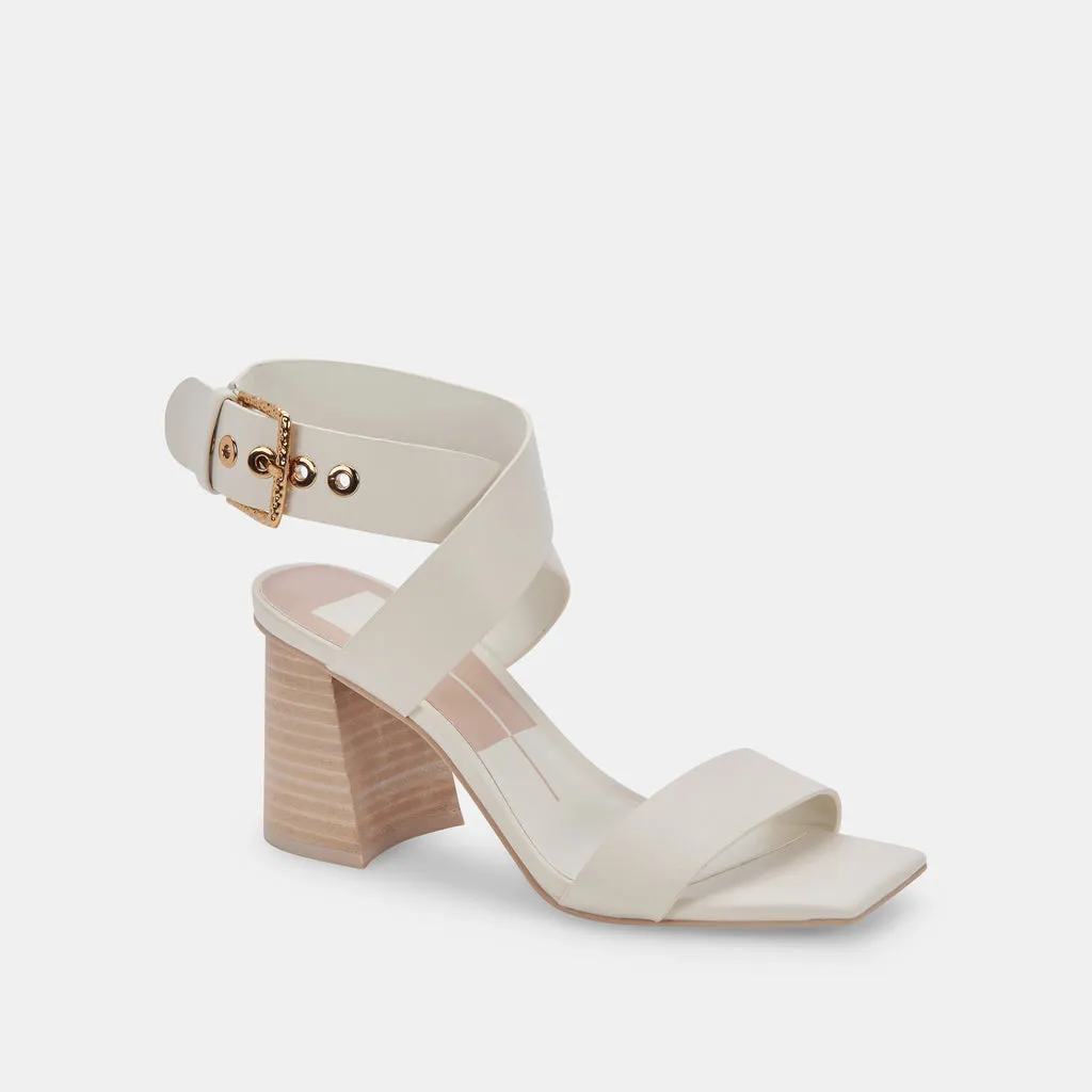 PAYTIN HEELS IVORY LEATHER– Dolce Vita 6882150481986