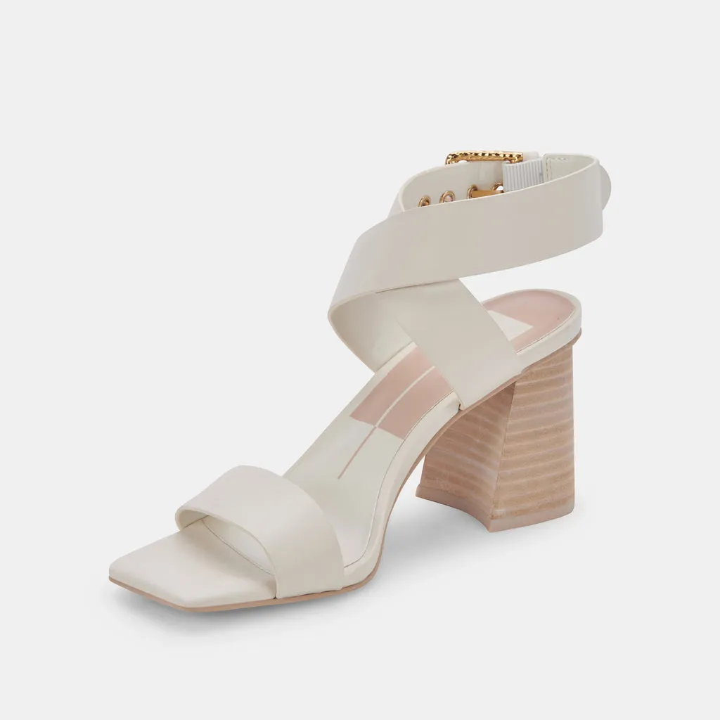 PAYTIN HEELS IVORY LEATHER– Dolce Vita 6882150481986