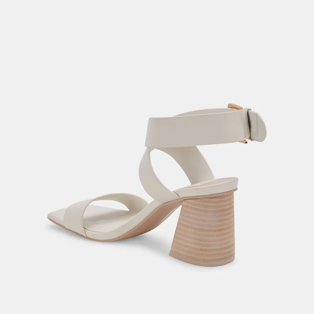 PAYTIN HEELS IVORY LEATHER– Dolce Vita 6882150481986