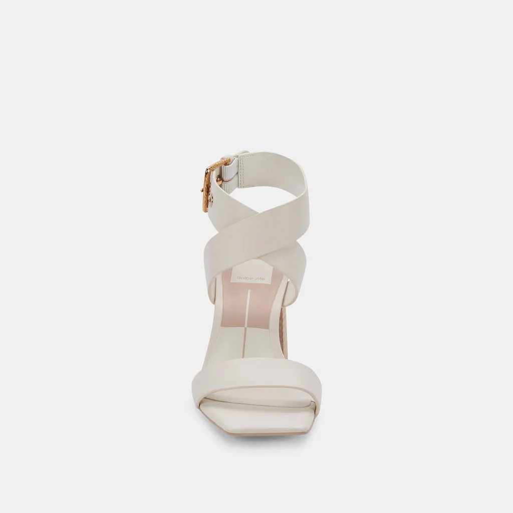 PAYTIN HEELS IVORY LEATHER– Dolce Vita 6882150481986