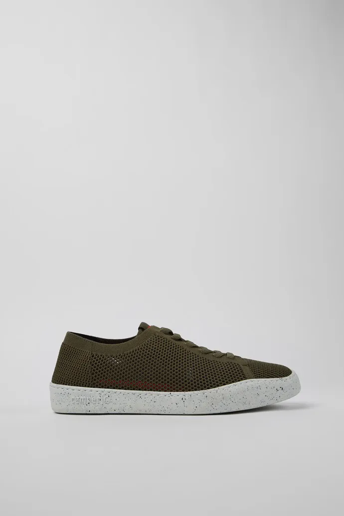 Peu Touring Green textile sneakers for men