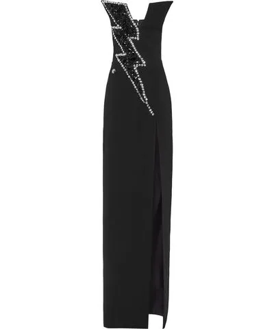 Philipp Plein Long Dress Thunder