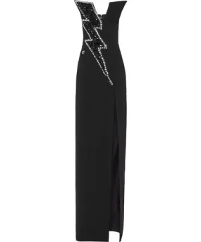 Philipp Plein Long Dress Thunder