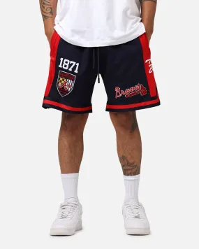 Pro Standard Atlanta Braves Fast Lane 2.0 Shorts Midnight/Red