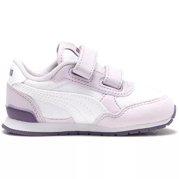 PUMA KIDS ST RUNNER WHITE/GRAPE SHOES