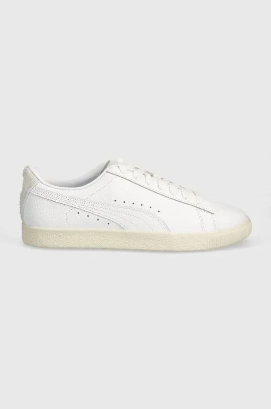 Puma leather sneakers Clyde Premium white color 394834